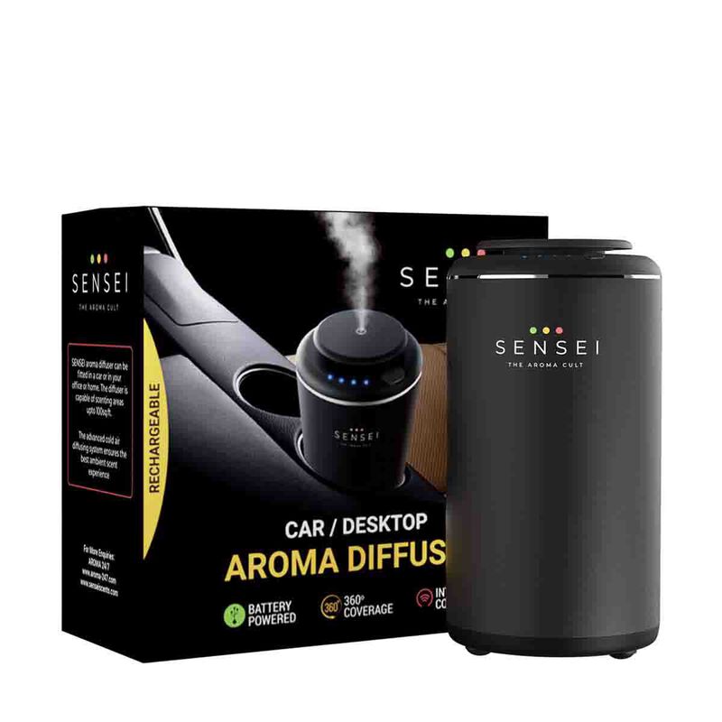 aroma 24/7 car scent diffuser rechargeable