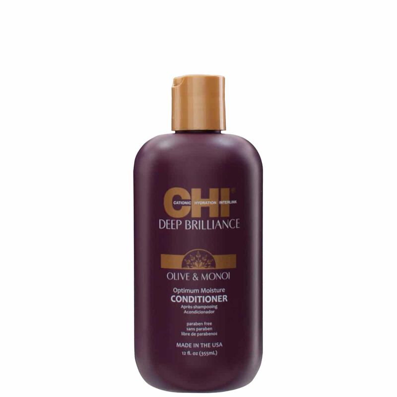 chi deep brilliance optimum conditioner 12 oz.