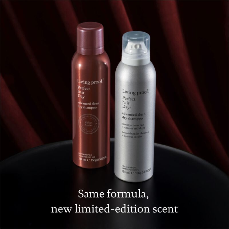 living proof velvet amber advanced clean dry shampoo