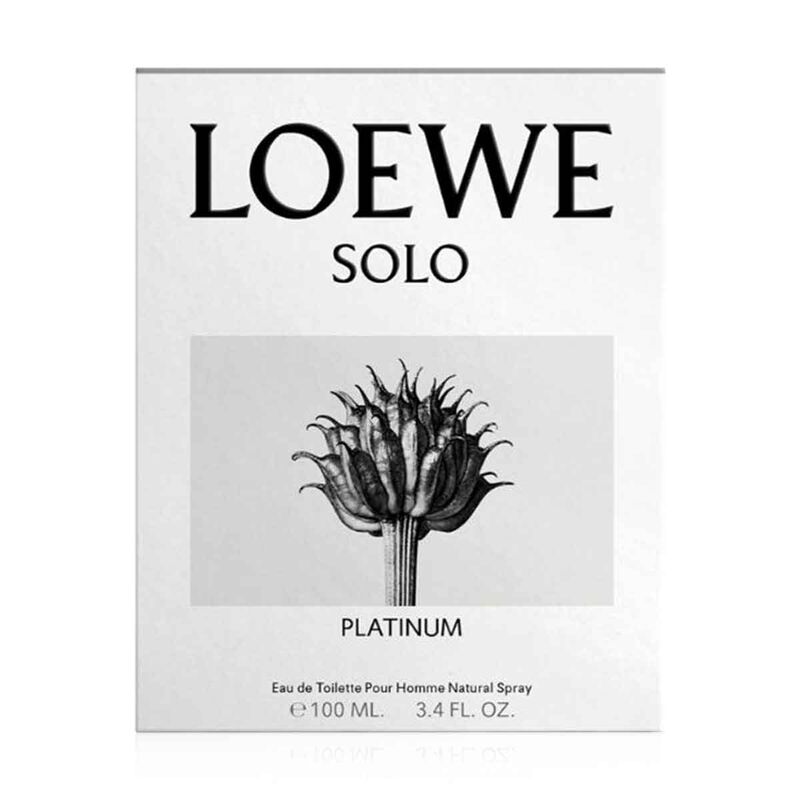 loewe loewe solo platinum eau de toilette  100ml