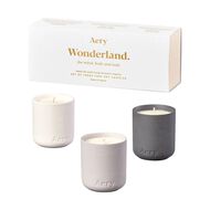 Wonderland Candle Gift Set faces wonderland candle gift set