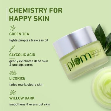 faces green tea renewed clarity night gel