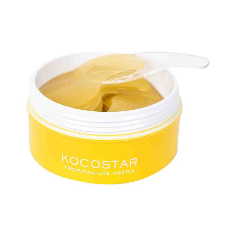 kocostar tropical eye patch mango jar