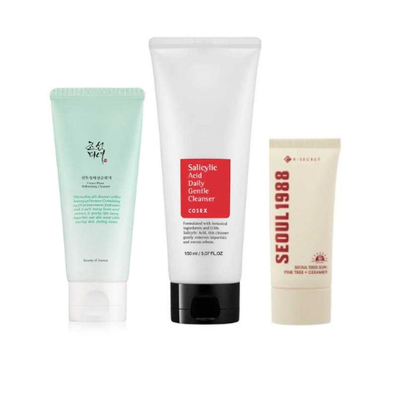 روتين العناية بالبشرة بضغطة واحدة