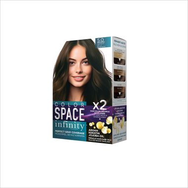 faces infinity hair dye kit 5 0