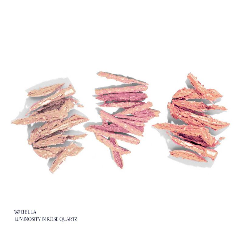 bella luminosity in rose quartz