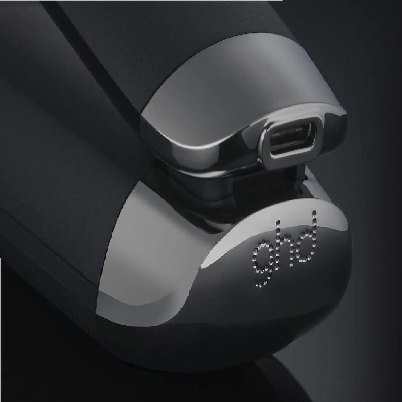 جي أتش دي مكواة فرد الشعر بدون سلك سوداء