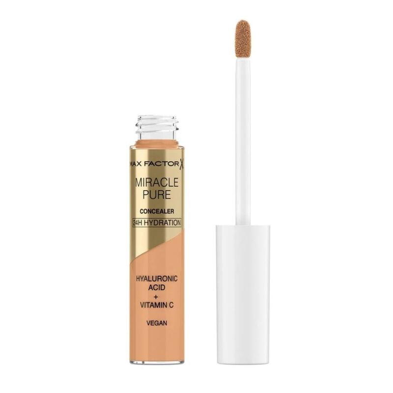 max factor miracle pure hydrating liquid concealer 03