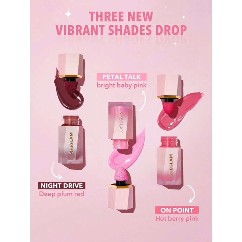 شيجلام احمر خدود سائل بلون مزدهر