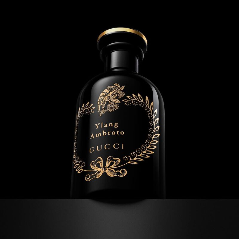 gucci the alchemist's garden ylang ambrato