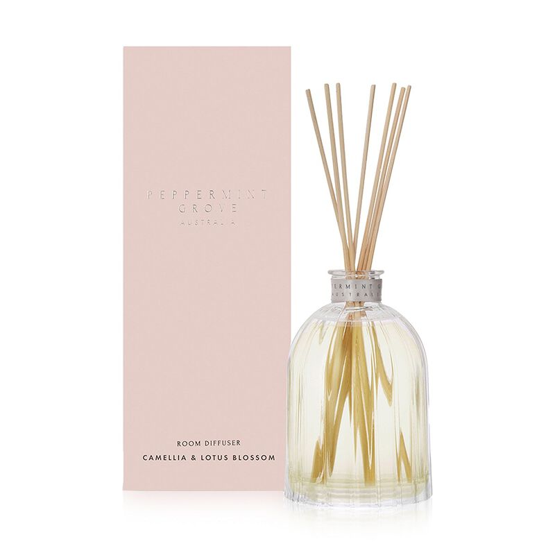 peppermint grove mini diffuser camellia & lotus blossom
