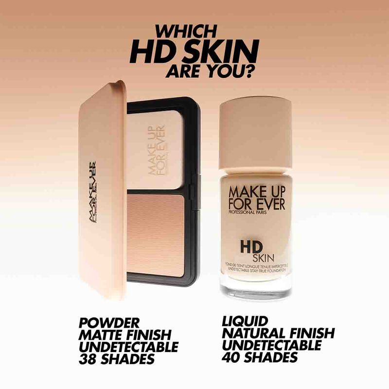 make up for ever hd skin powder foundation