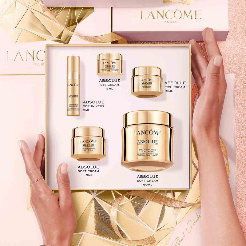 lancome absolue premium skincare routine set holiday limited edition