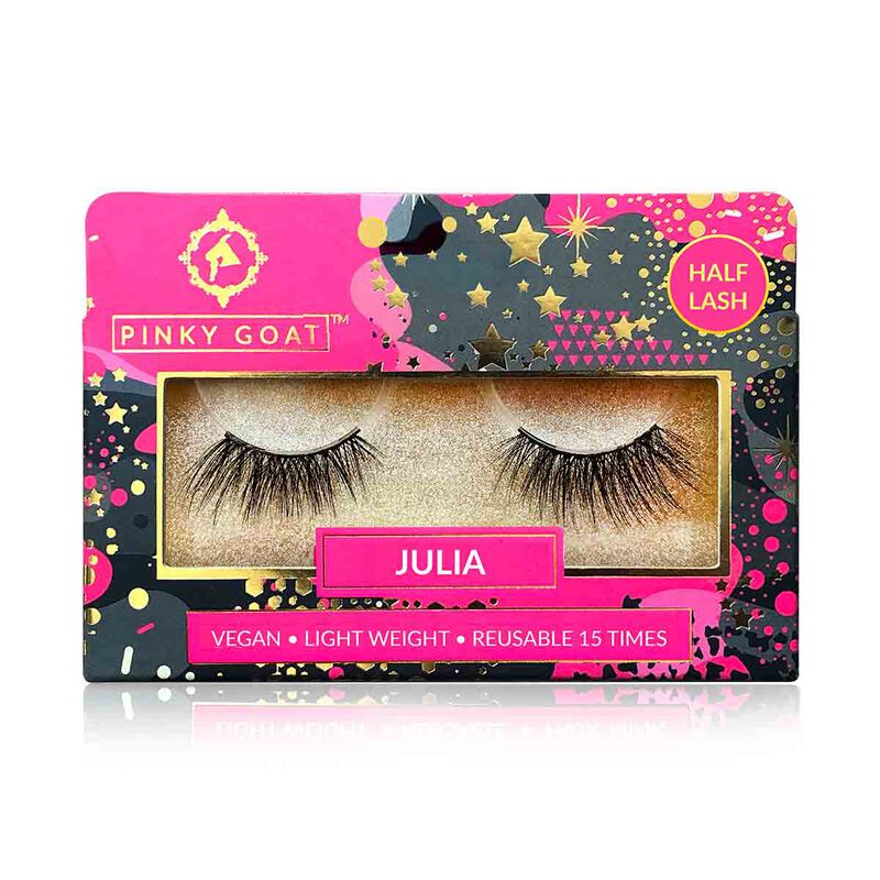 بنكي غوت julia نصف رموش فوكس منك نباتية