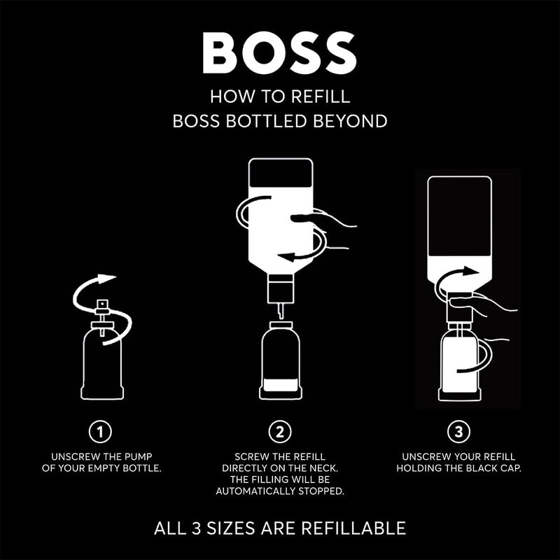 hugo boss boss bottled beyond refill