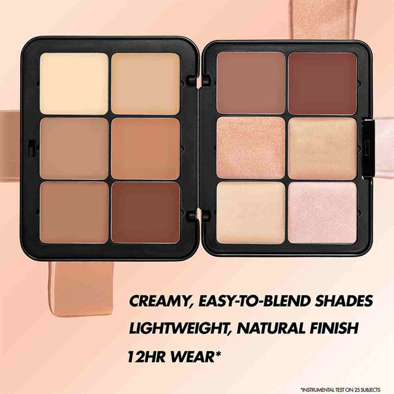 ميك اب فور ايفر باليت نحت الوجه اتش دي سكين