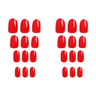 faces gorgeous press on nails oval