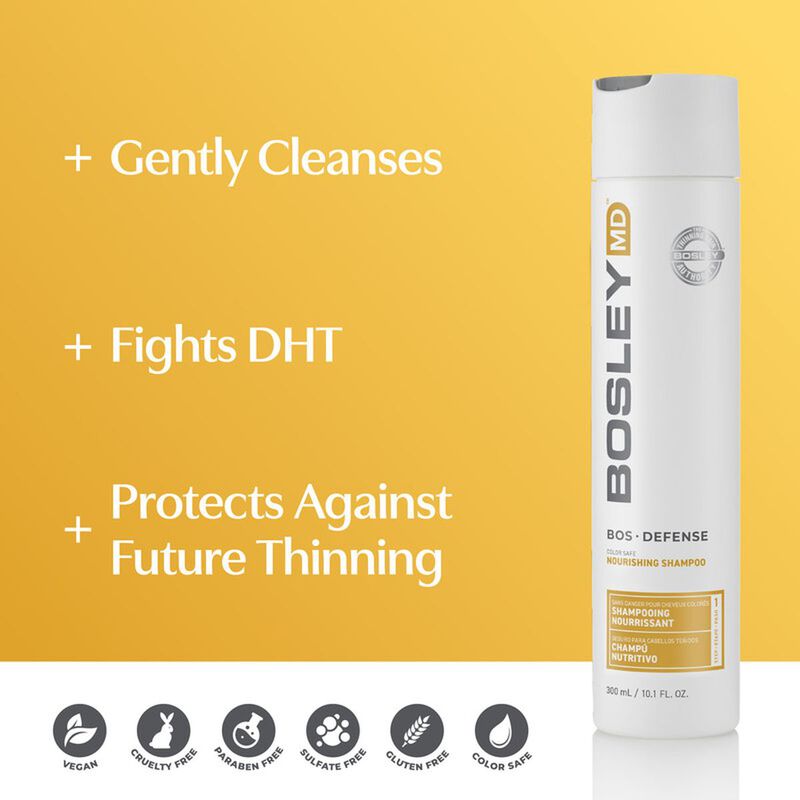 bosley md defense color safe nourishing shampoo