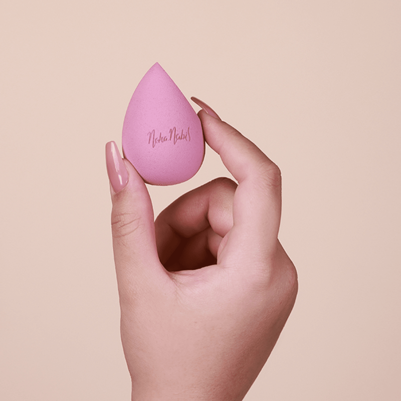 نهى نبيل إسفنجة كريم الأساس قوت يوم كفرد لون بنفسجي