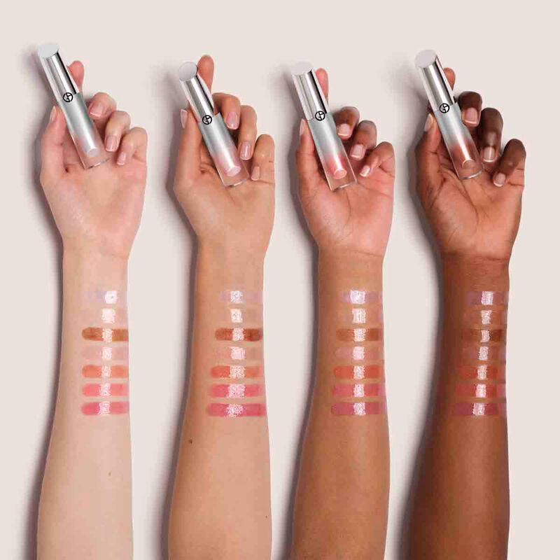 جورجو أرماني بريزما جلاس آيسي بلومبر ملمع شفاه لامع بحمض الهيالورونيك