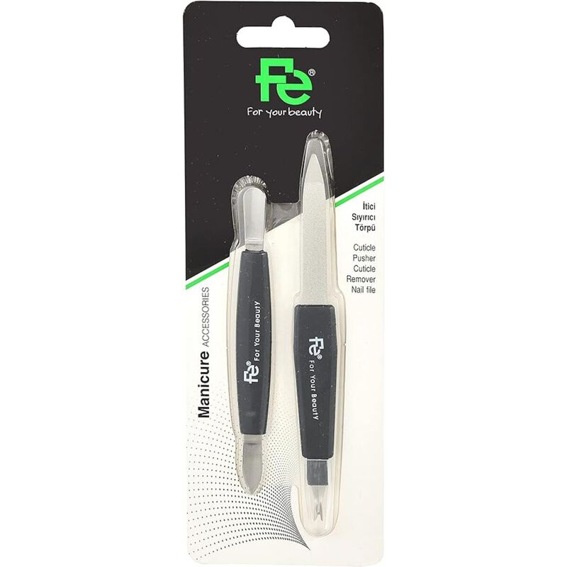 fe fe manicure accessories set 2 nail files with cuti 036