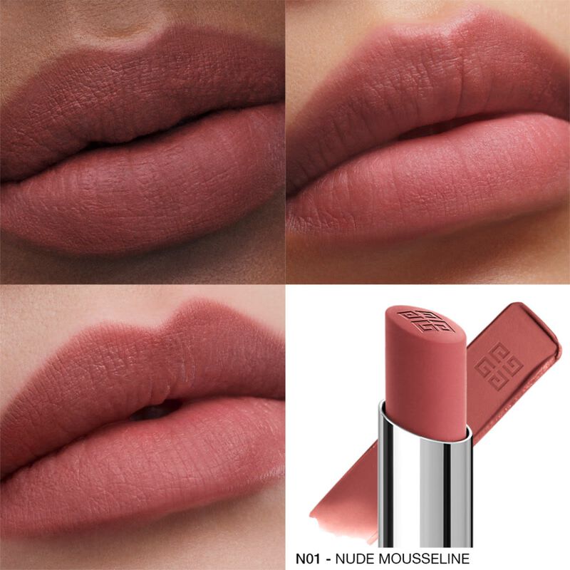 givenchy le rouge velvet matte longlasting and plumping