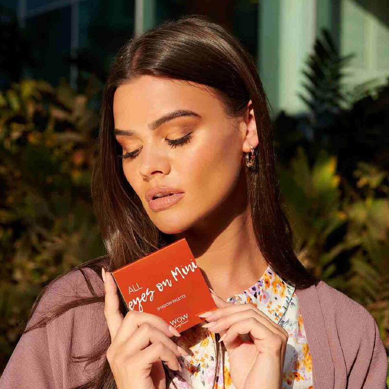 wow beauty all eyes on mini shadow palette