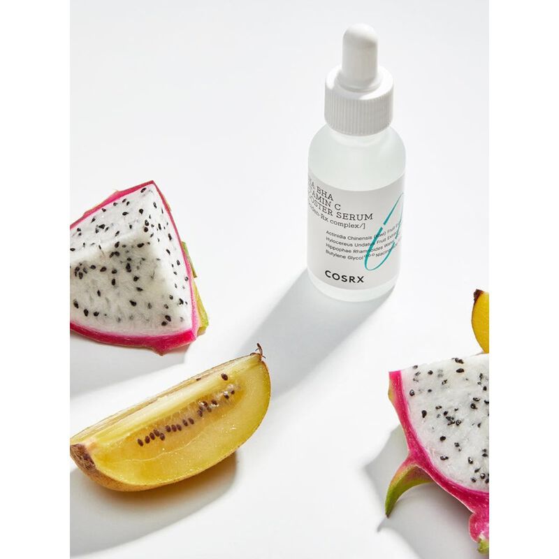 cosrx refresh aha bha vitamin c booster serum