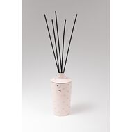 faces petals on rain