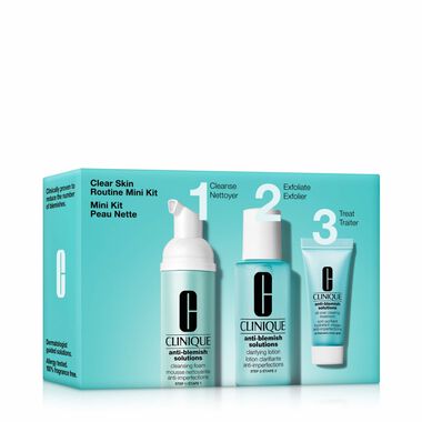 روتين البشرة الصافية: طقم Anti-Blemish Solutions بالحجم الصغير faces روتين البشرة الصافية طقم anti blemish solutions بالحجم الصغير