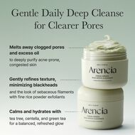 faces fresh green rice mochi cleanser