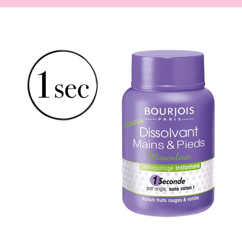 bourjois magic hands & feet nail polish remover clear