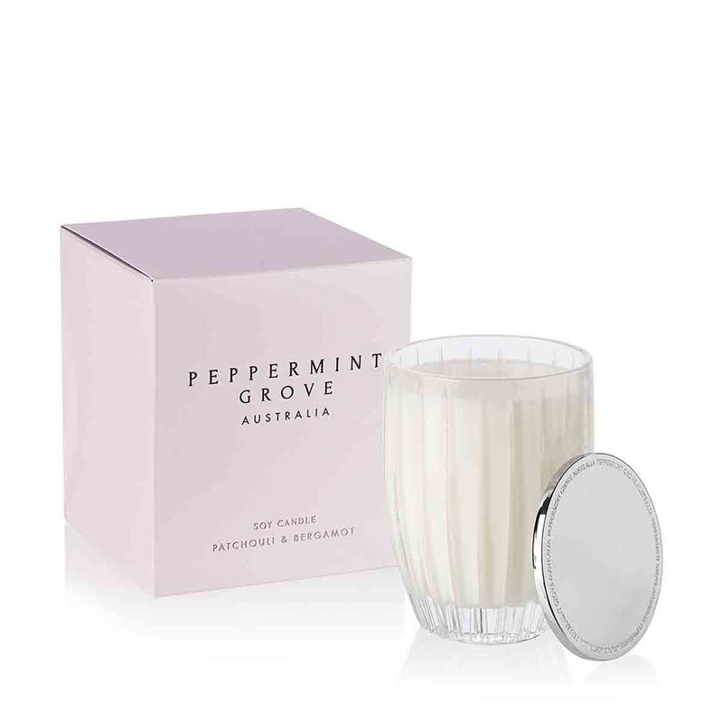 بيبرمنت غروف شمعة الباتشولي والبرغموت 350جرام
