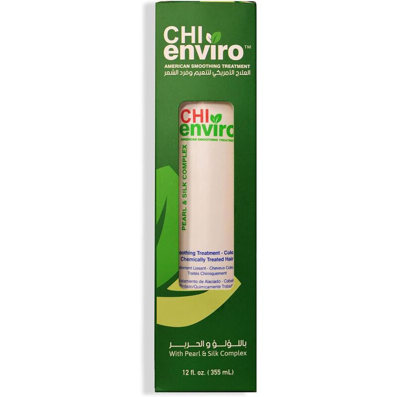 chi enviro american smoothing treatment color / chemically treated / 355 ml 12 oz