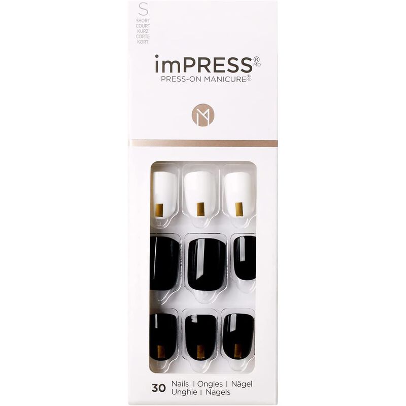 kiss kiss impress nails midnight drive kim004c