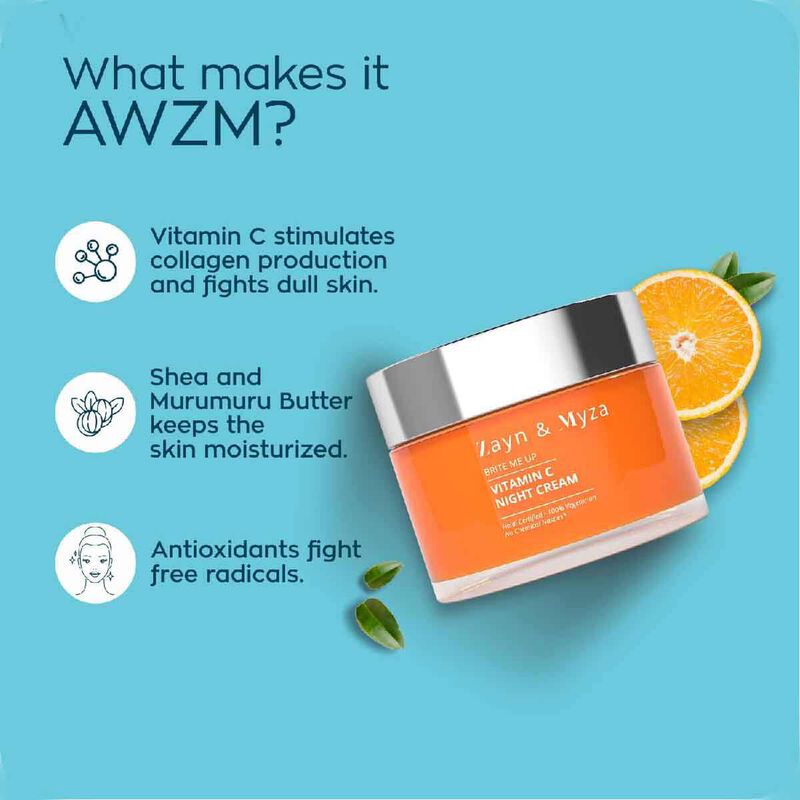 زين اند ميزا كريم فيتامين سي الليلي