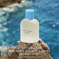 faces light blue capri in love