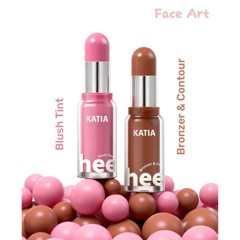 katia blush and contour face art