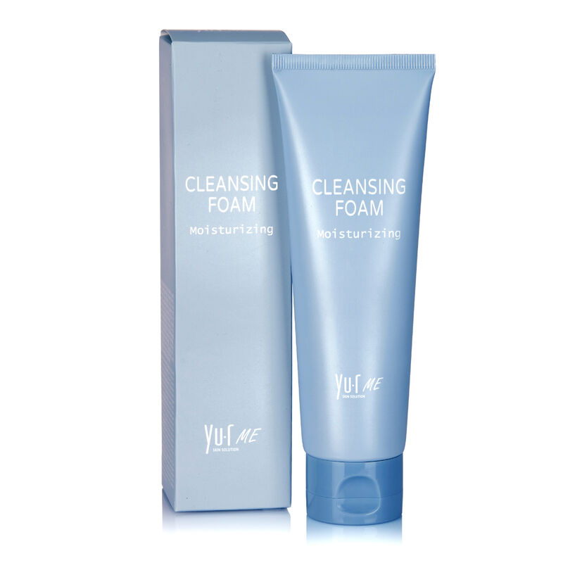 yurskin me cleansing foam moisturizing