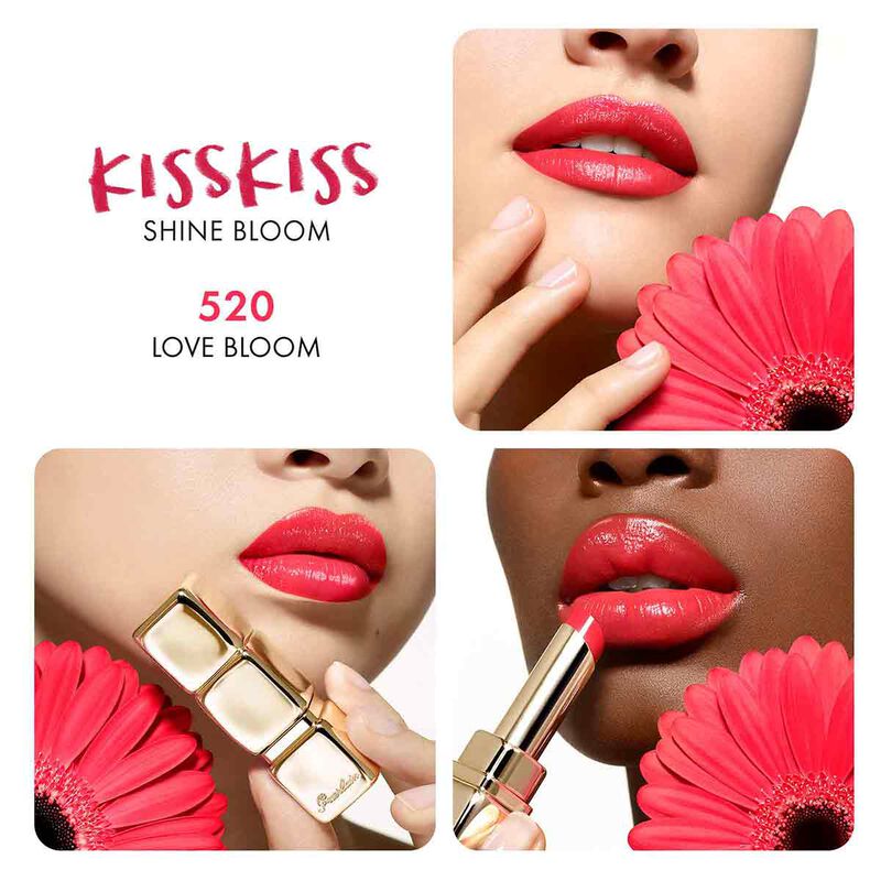 guerlain kisskiss shine bloom lipstick