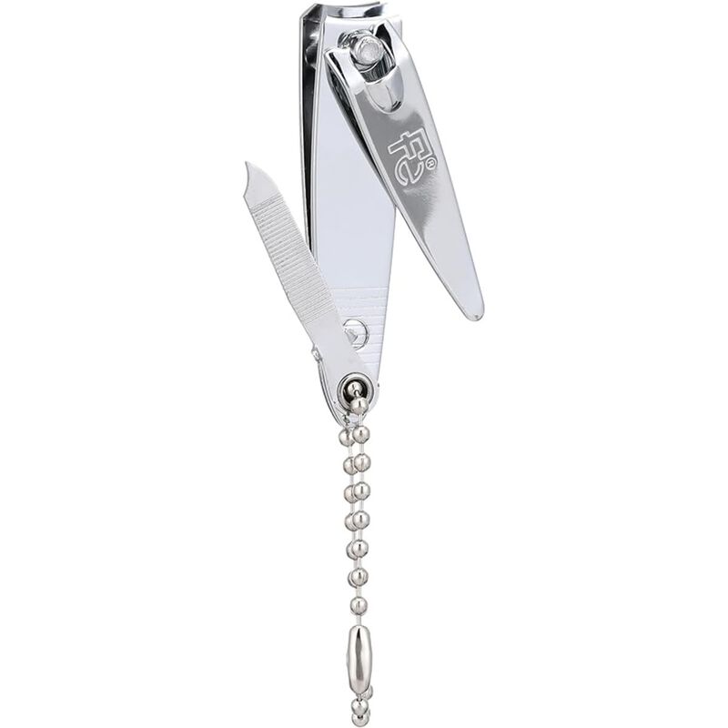 fe fe nail clippers (small) chrome plated, key holder