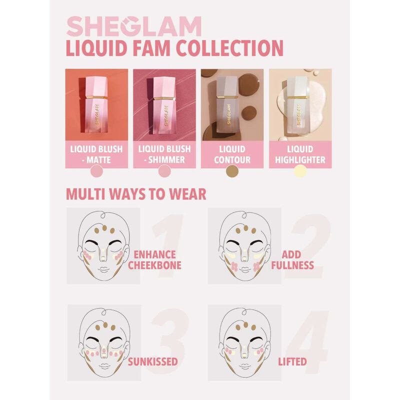 sheglam color bloom liquid matte finish