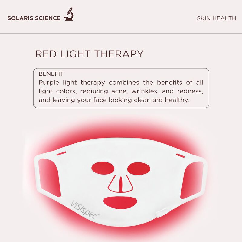 solaris laboratories ny pro therapy visispec led silicone mask