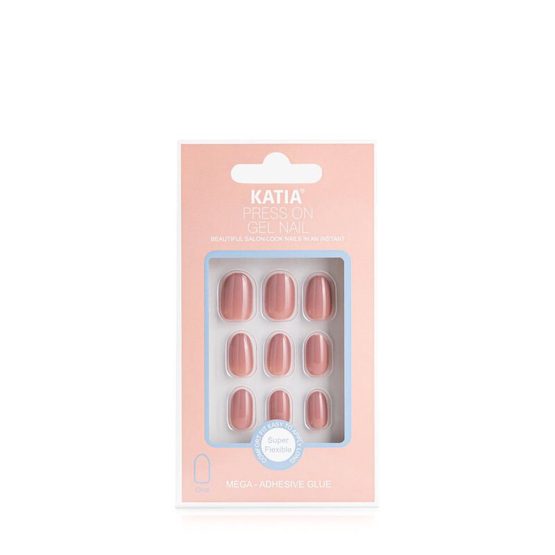 katia gorgeous press on nails oval
