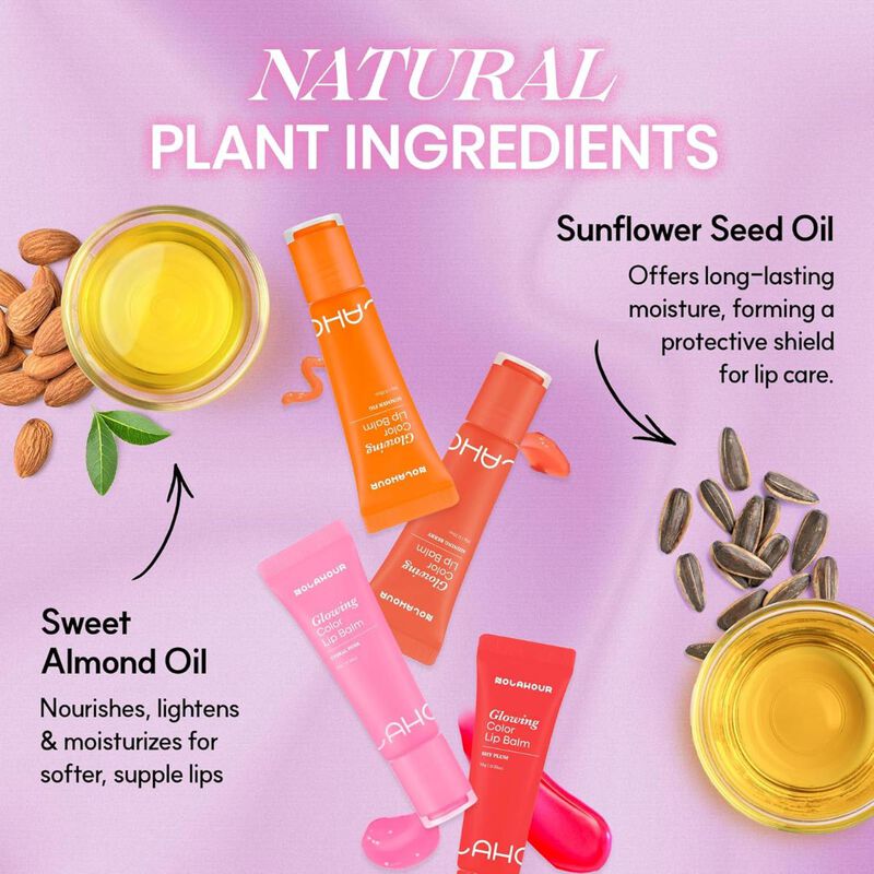 نولاهور مرطب شفاه برقوق هادئ بلمسة لامعة &ndash; تغذية ولمعان وترطيب