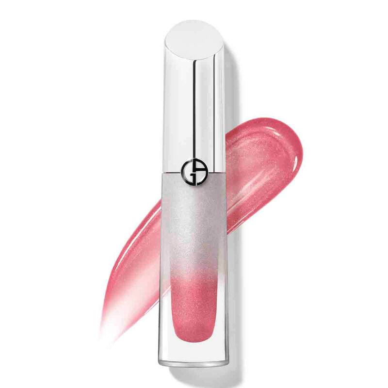 armani beauty prisma glass icy plumper volumizing lip gloss with hyaluronic acid