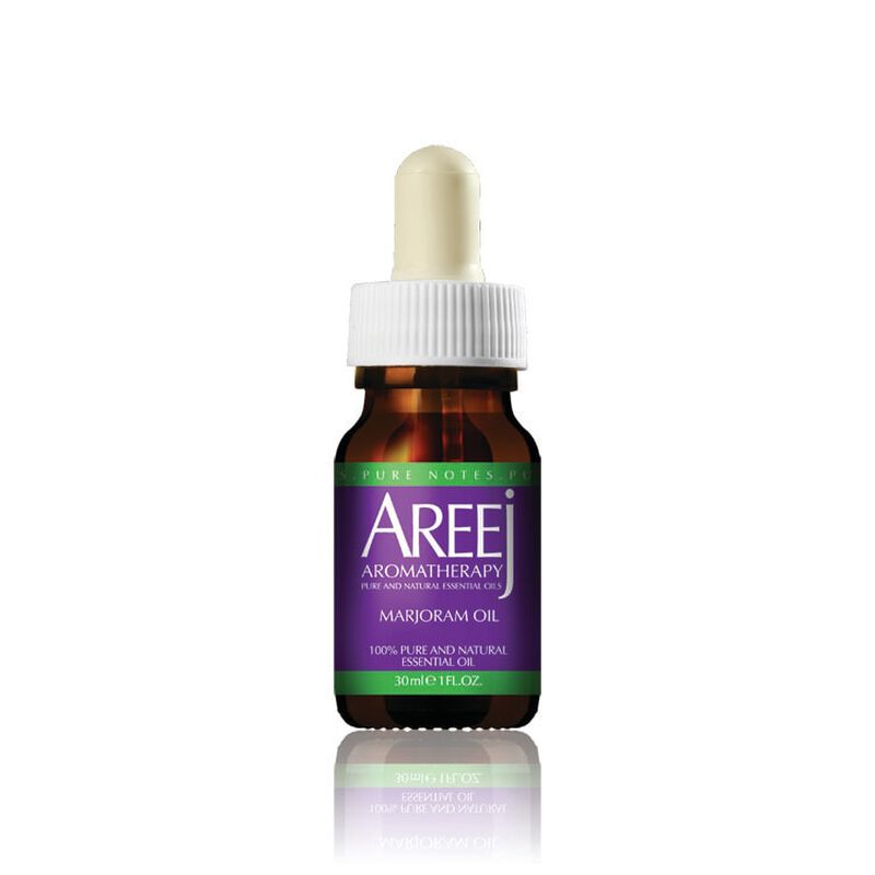areej aromatherapy pure & natural marjoram essential oil