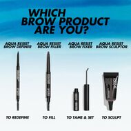 faces aqua resist brow filler  20