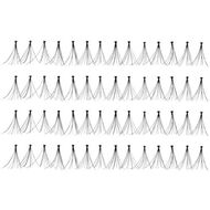 faces رموش فردية متوسطة الحجم معقودة باللون الأسود