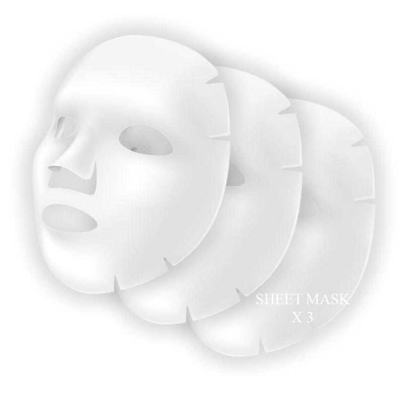 erthskin london hyaluronic acid & collagen mask  3 sheets